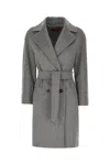 Max Mara Studio Coats In Gray