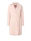 Max Mara Studio Coats In Pink