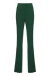 Max Mara Studio Cosmo Cady Trousers In Green