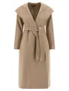 Max Mara Danton Coat In Brown