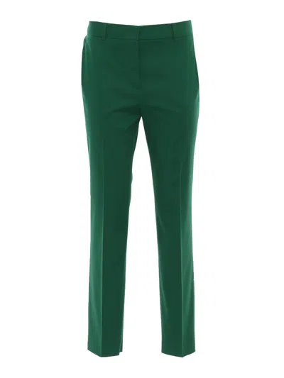 Max Mara David Long Trouser In Green
