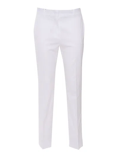 Max Mara David Long Trouser In White