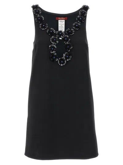 Max Mara Studio 'delis' Dress In Black