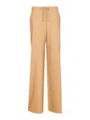 Max Mara Studio Denaro Pants In Beige