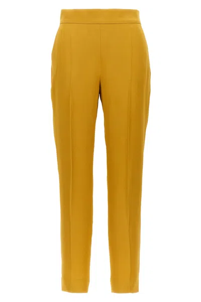 Max Mara Studio Deserto Pants In Brown