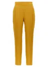 Max Mara Studio Women Deserto Pants In Yellow