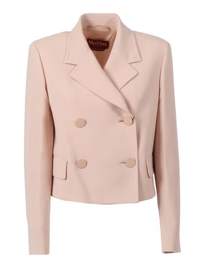 MAX MARA MAX MARA STUDIO DOUBLE-BREASTED LONG-SLEEVED JACKET