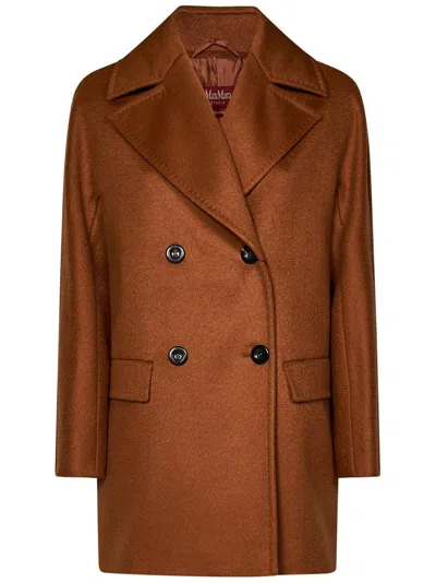 Max Mara Studio Double In Brown
