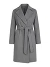 Max Mara Studio Dravenna Coat In Gray