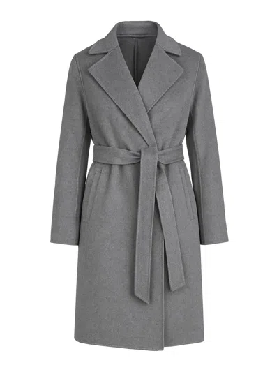 Max Mara Studio Dravenna Coat In Gray