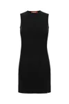 Max Mara Black Viscose Blend Dress In Black