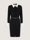 Max Mara Cady Shirt Dress In Black
