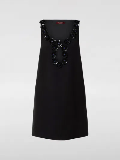 MAX MARA MAX MARA STUDIO DRESS WOMAN BLACK
