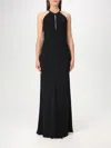 Max Mara Studio Dress Woman Black In Black
