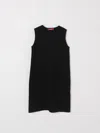 Max Mara Studio Dress Woman Black In Multi