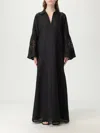 Max Mara Womens Ultramarine Monia Drawstring-waist Wool Midi Dress In Black