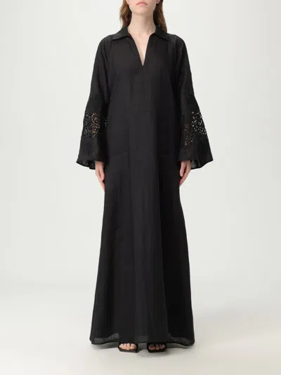 Max Mara Studio Dress Woman Black