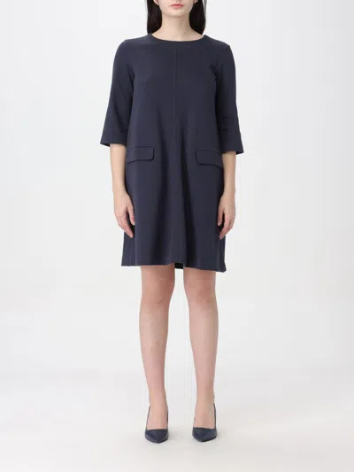 Max Mara Studio Dress Woman Blue
