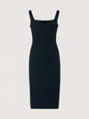 Max Mara Studio Dress Woman Blue In Blue