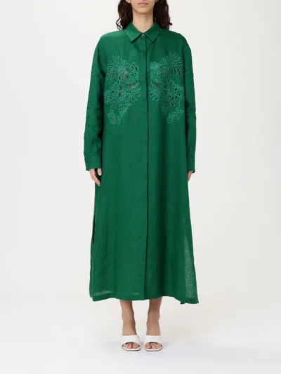 Max Mara Studio Dress Woman Grass Green