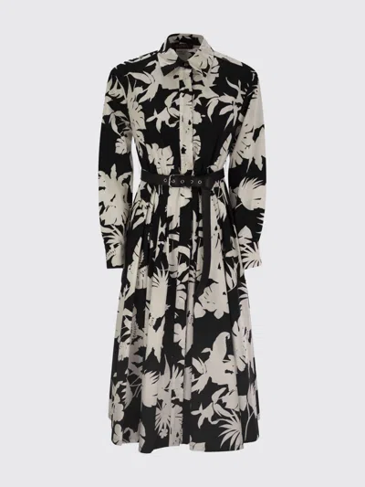 Max Mara Women's Ussel - Printed Cotton Chemisier Dress In Multicolor