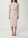 Max Mara Studio Dress Woman Pink In Pink