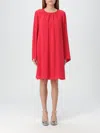 Max Mara Studio Dress Woman Red In Red