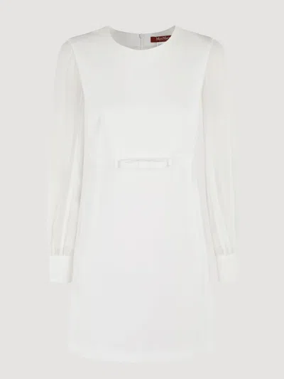 Max Mara Studio Dress Woman White