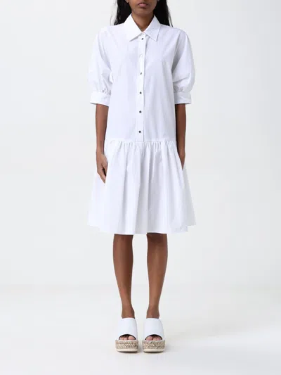 Max Mara Studio Dress Woman White