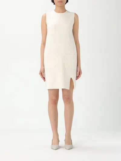 Max Mara Studio Dress Woman White