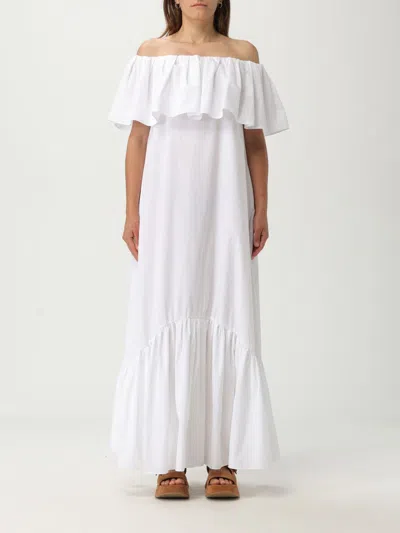 Max Mara Studio Dress Woman White