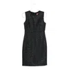 Max Mara Sleeveless Sequined Dress In Black