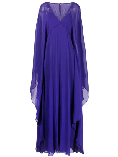 Max Mara Studio Dresses Purple In Blue