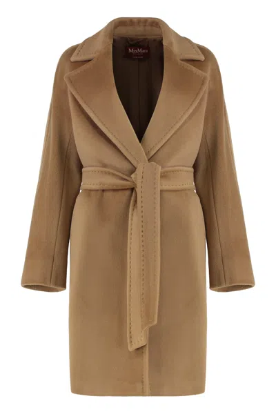 MAX MARA MAX MARA STUDIO DRESSING GOWN IN BEAVER WOOL