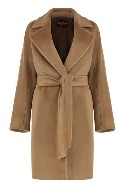MAX MARA MAX MARA STUDIO DRESSING GOWN IN BEAVER WOOL