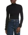 Max Mara Cashmere Rollneck Sweater In Black
