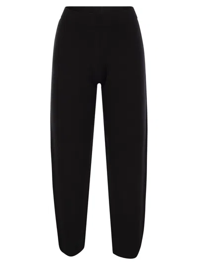 MAX MARA MAX MARA STUDIO DULA STRETCH VISCOSE TROUSERS