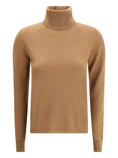 Max Mara Studio Educata Sweater In Brown