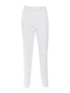 Max Mara Studio Eguale Long Trouser In White