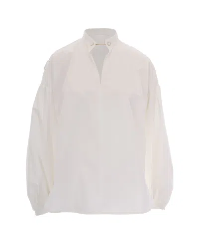 Max Mara Studio Elegant Mini Jacket For Women In Avorio