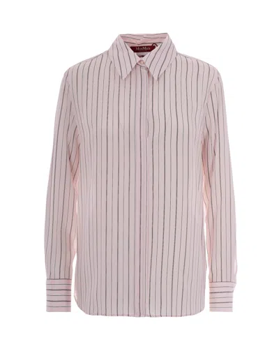 Max Mara Studio Elegant Mini Shirt For Women In Pink