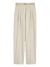 Max Mara Studio Entrata Trouser Beige In Black