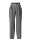 Max Mara Studio Entrata Trousers In Gray