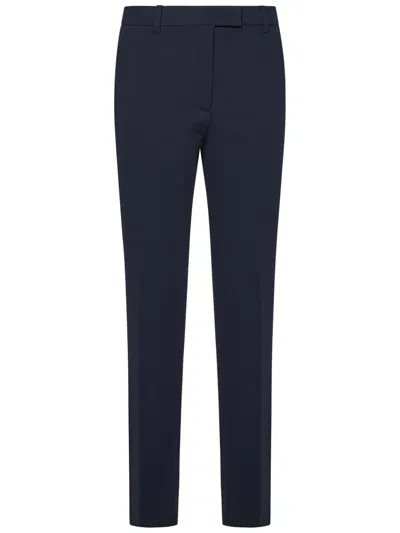 Max Mara Studio Ermes Trousers In Blue