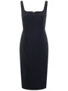 Max Mara Sleeveless Dress In Blue