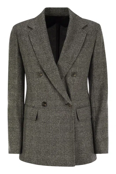 Max Mara Studio Ettore  Jacket Grey In Gray