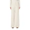 Max Mara Studio Faretra Trouser Beige In Neutral