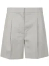 Max Mara Women's Favilla Shorts Trousers In Grey