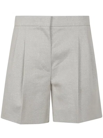 Max Mara Studio Favilla Shorts Trousers Clothing In Grey