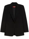 Max Mara Single-button Tailored Blazer